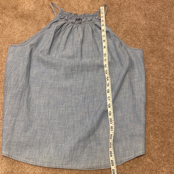 ❤️2 for $10 Gap Denim Summer Sleeveless Top - Picture 6 of 10
